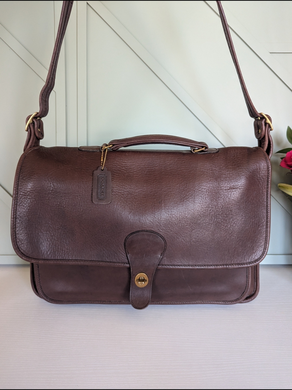 Vintage Coach Metropolitan Brief Bag (Style #5180 - Picture 7 of 15